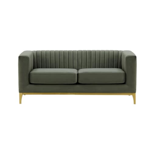 Sofa dwuosobowa Slender Wood-Velluto 19-like oak
