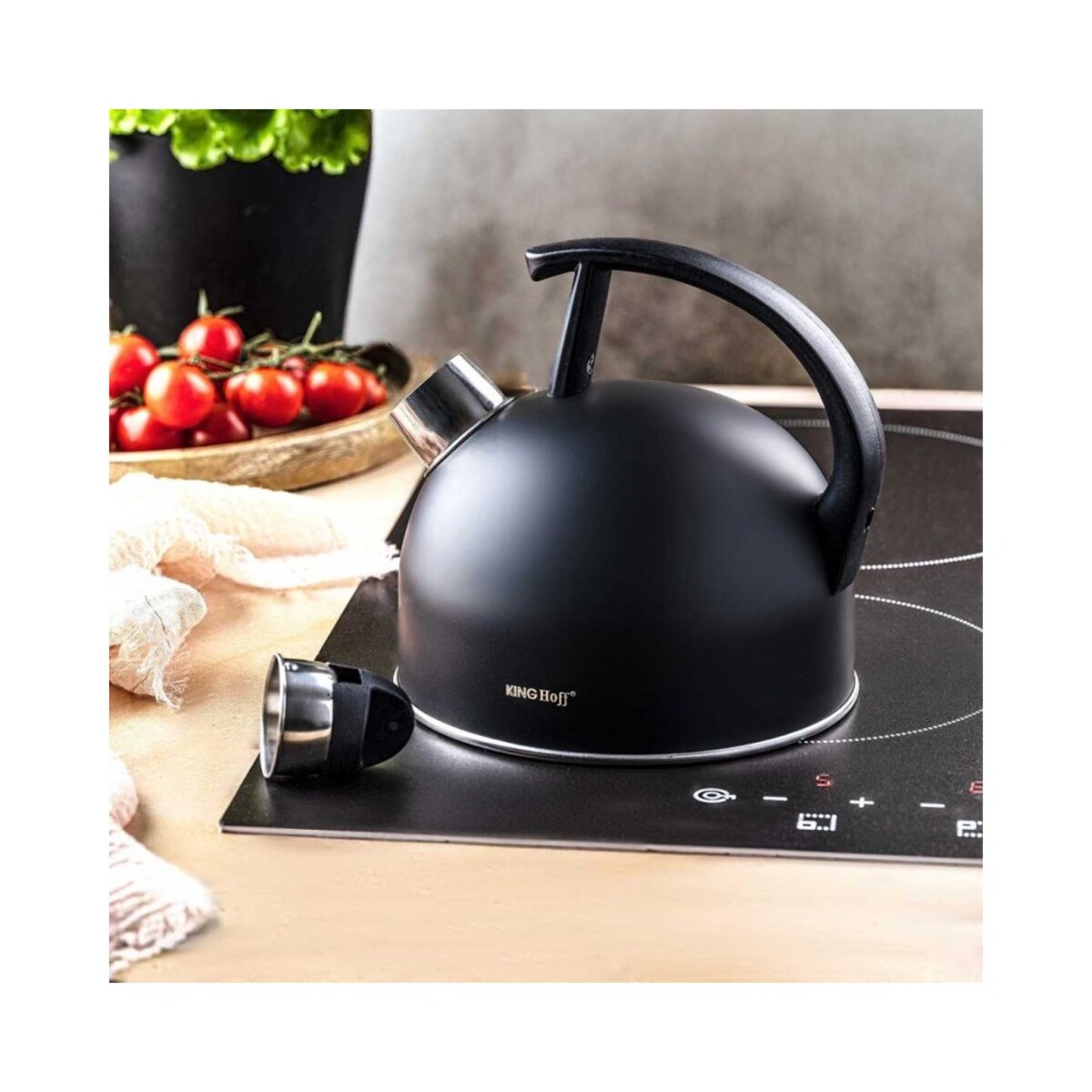 Kinghoff czajnik 1,5l z gwizdkiem KH1897