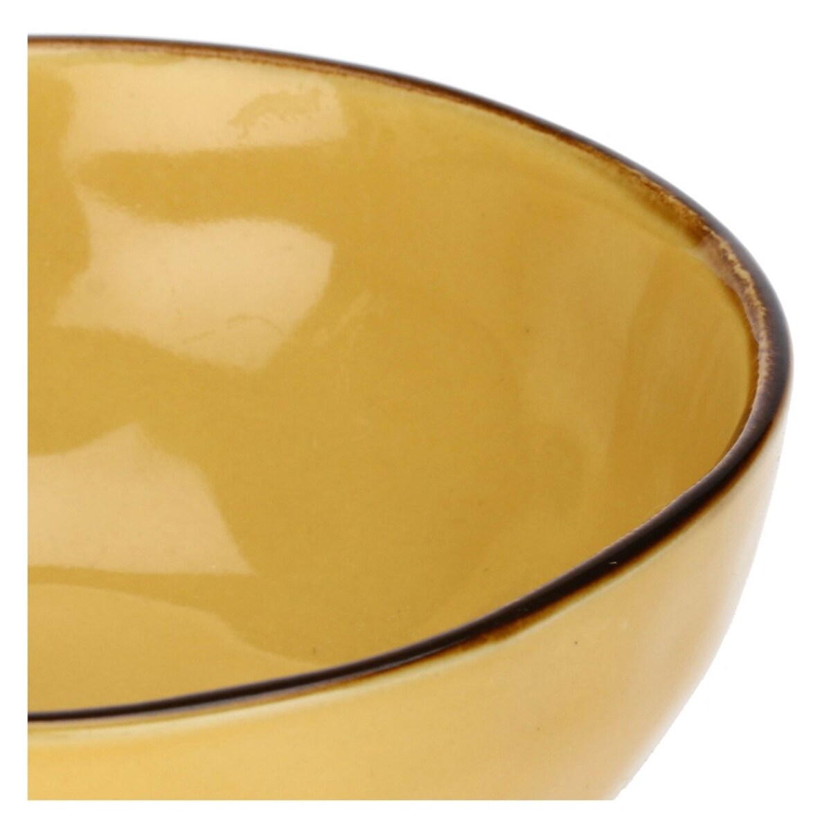 Zestaw 4 misek Concerto Ocra - Żółty, 15 cm