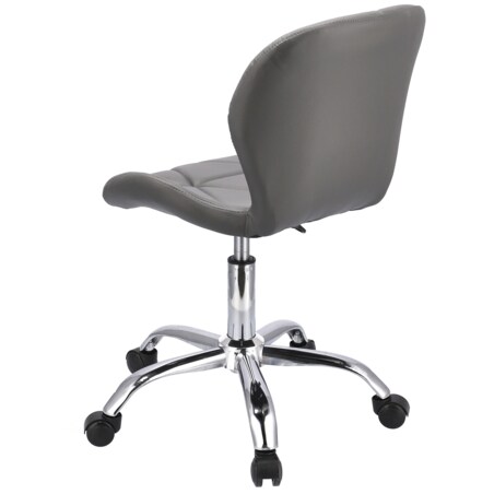 Krzesło ekoskóra biurowe ENDO szare