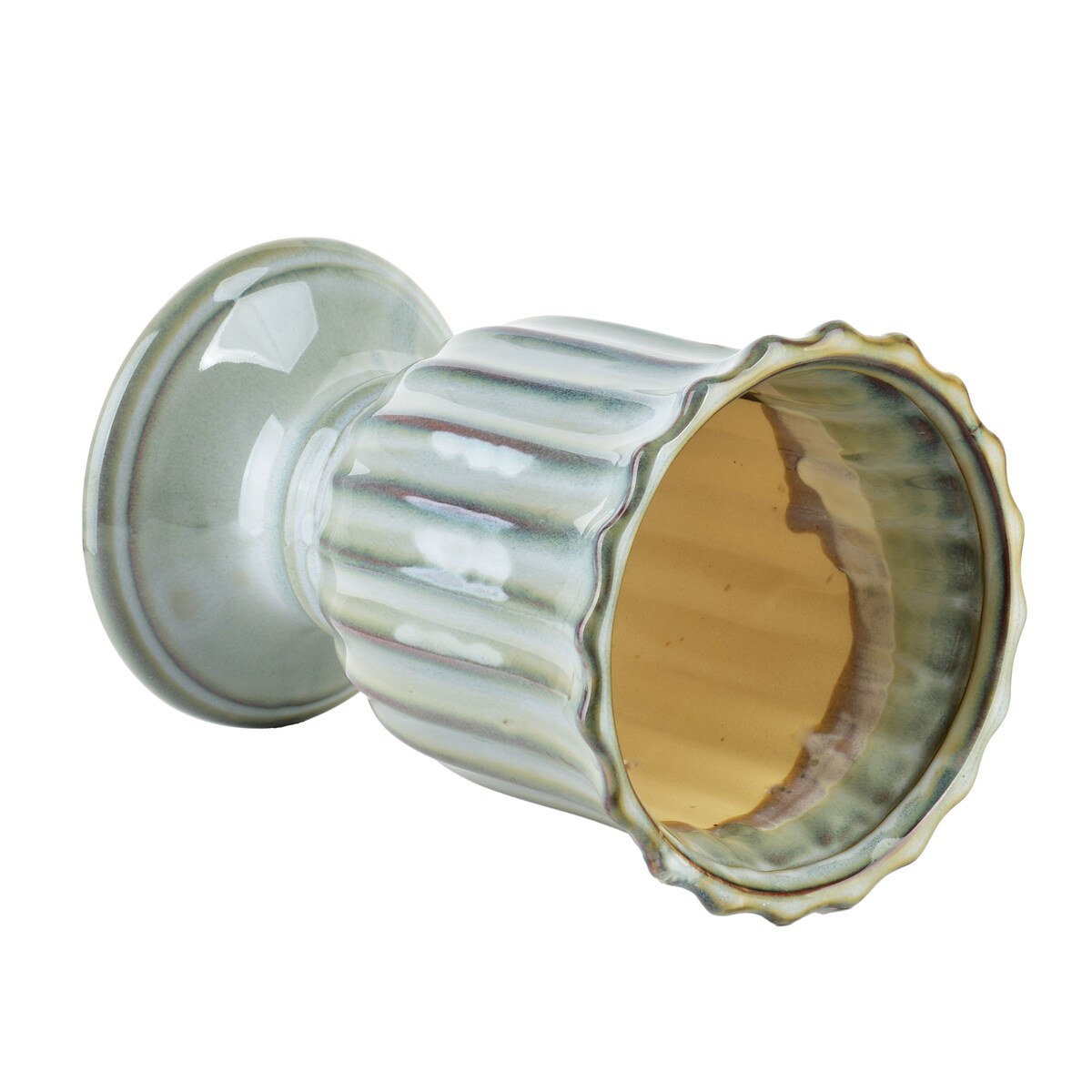 TENOS DARK Wazon 13.5x12.5x20cm