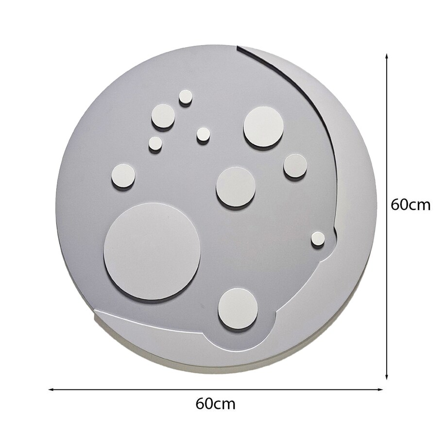 Dekoracja Ścienna Księżyc - Ozdoba do Pokoju Dziecięcego