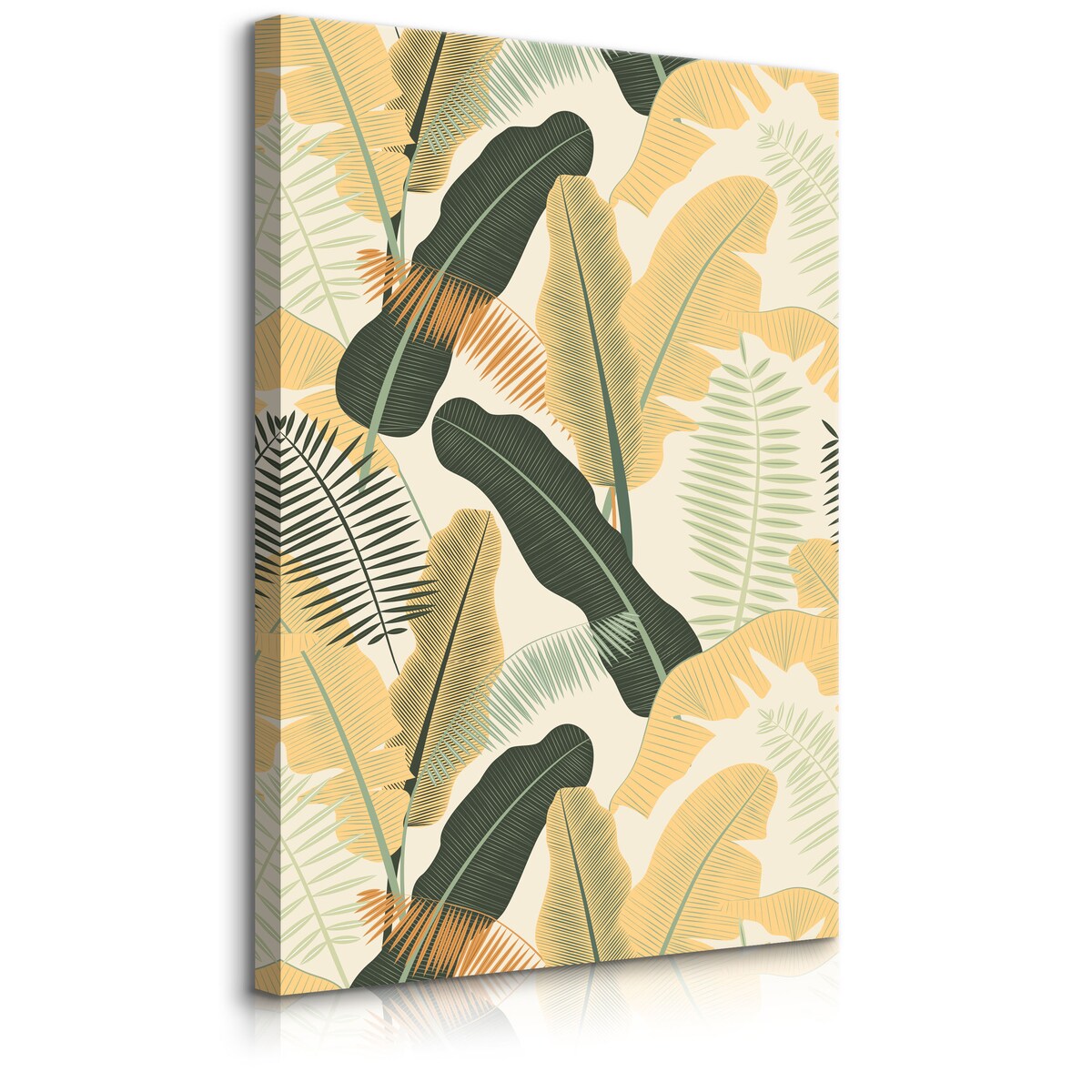 Obraz Kolorowe Liście Bananowca 80x120cm