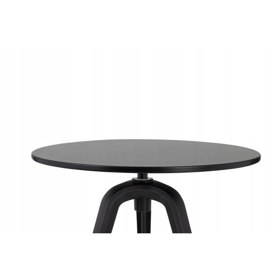 Stół okrągły MIRA 60 547-APP-Y60 nowoczesny czarny