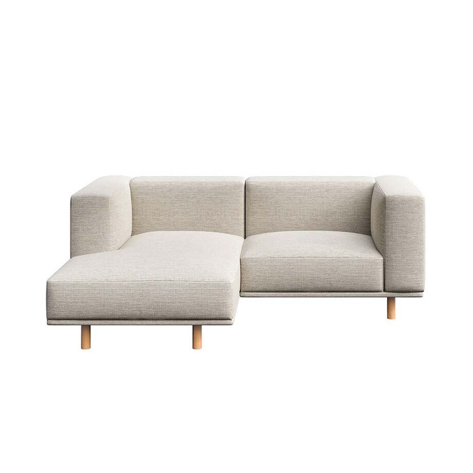 Kukumo sofa narożna lewa Jasnoszara