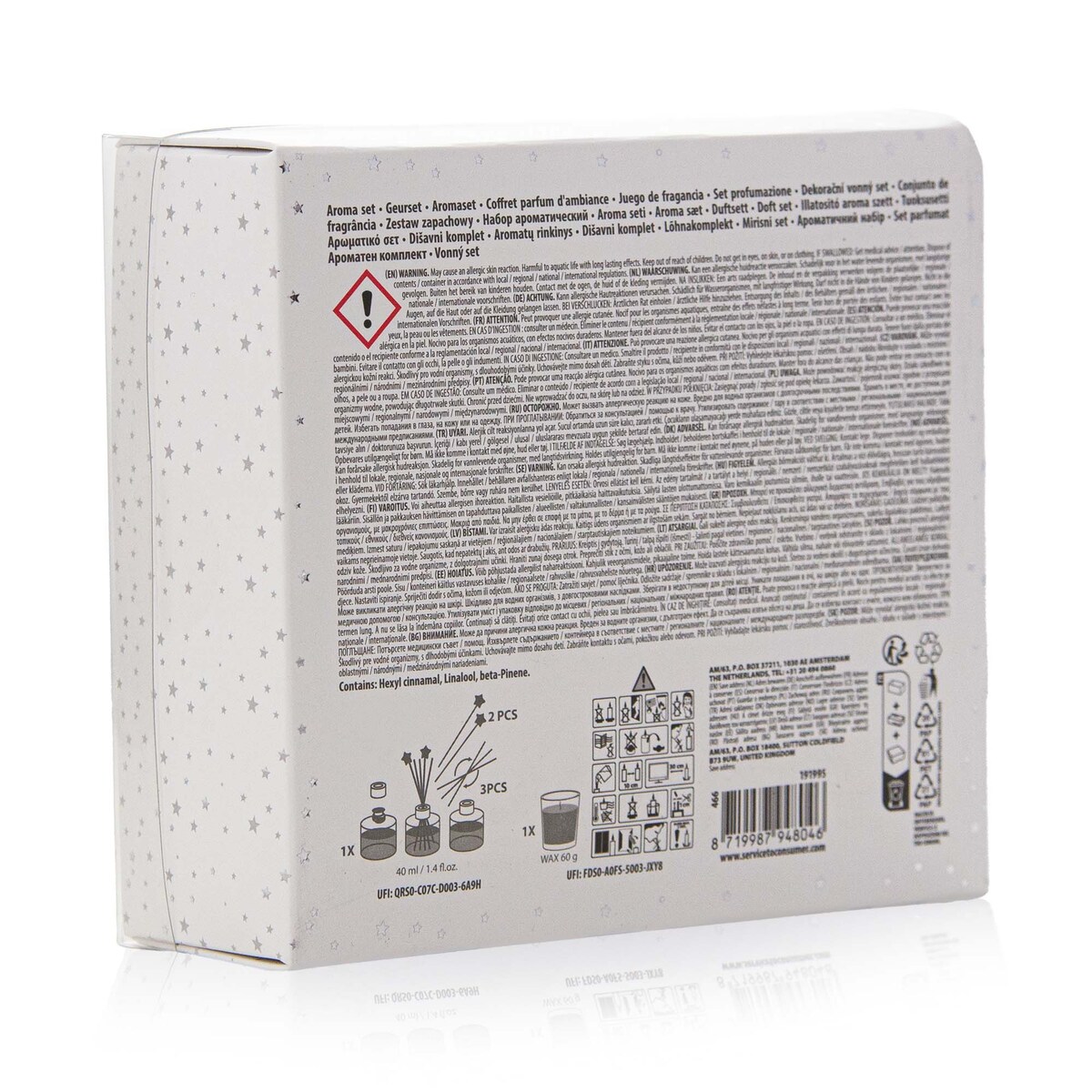 Zapach Do Domu Patyczki Zapachowe Świeczka Zestaw Czerwony Owoc Święta Mikołajki