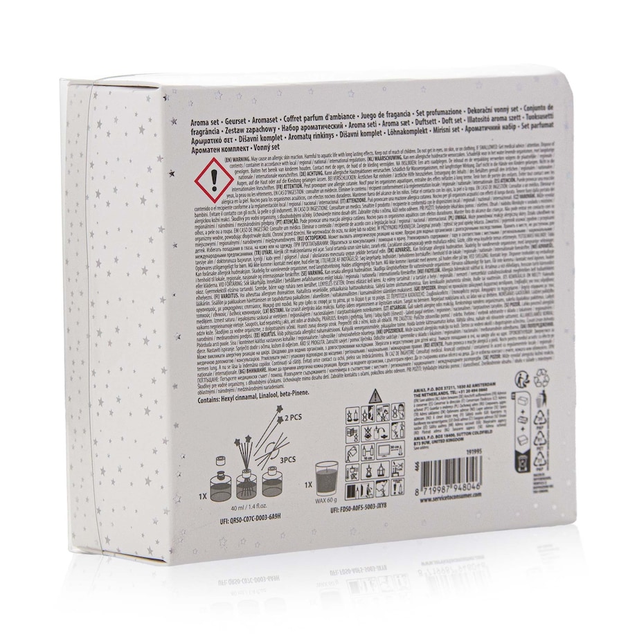 Zapach Do Domu Patyczki Zapachowe Świeczka Zestaw Czerwony Owoc Święta Mikołajki