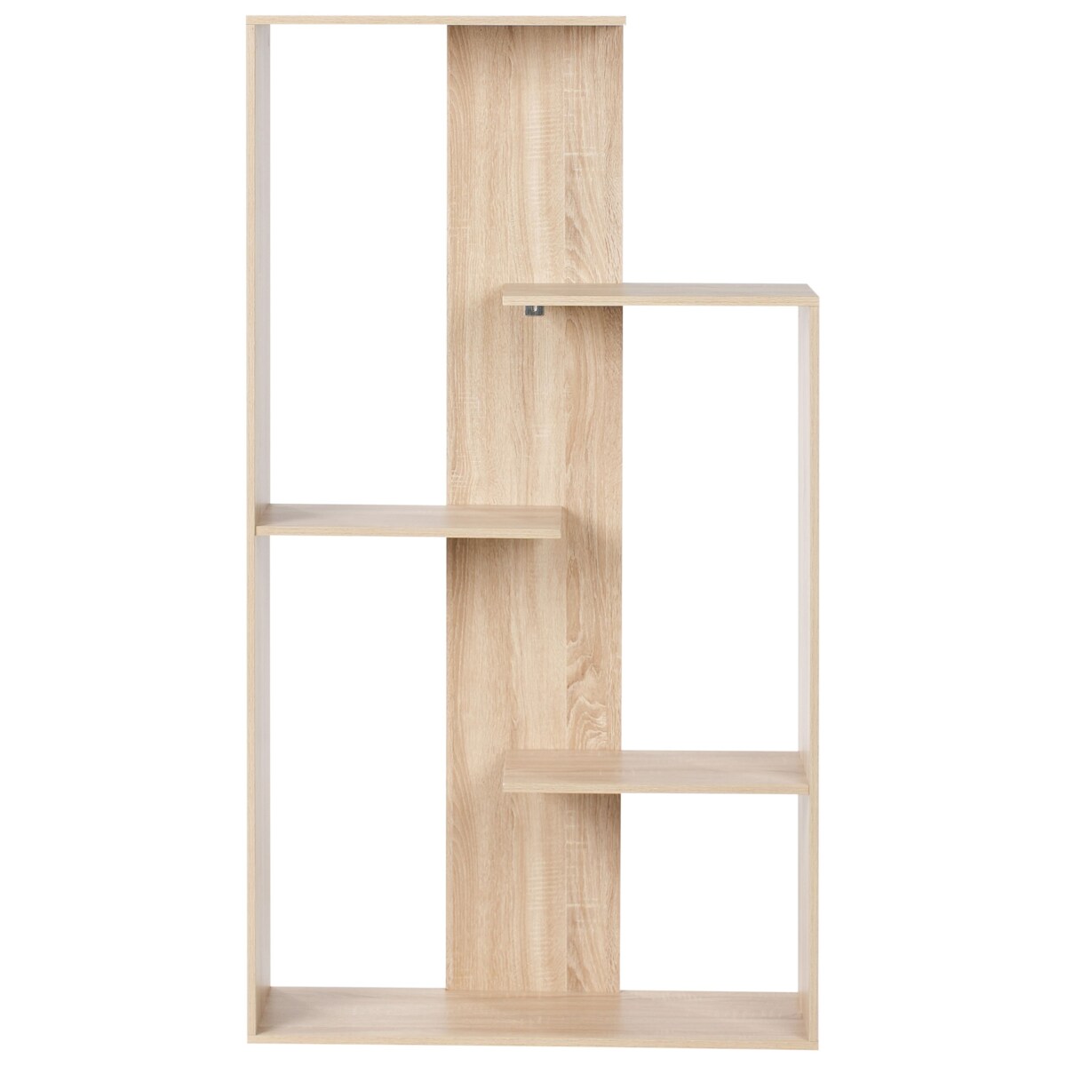 Regał na książki 3 półki KAHNTAH 163 cm Jasnobrązowy