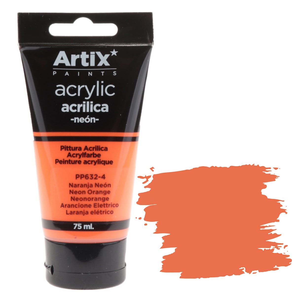 farba akrylowa artix pp632-4 fluor orange 75ml