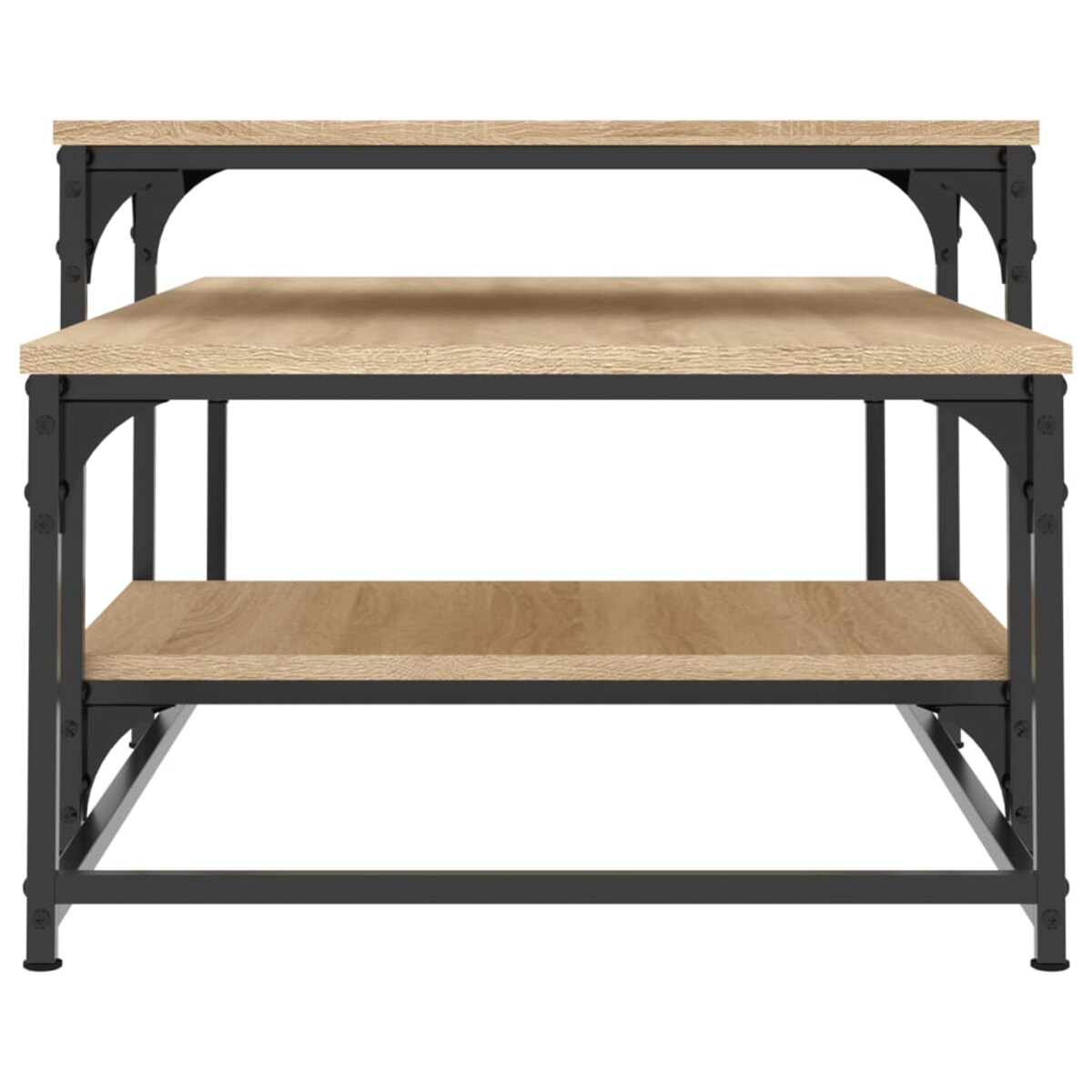 vidaXL Stolik kawowy, kolor dąb sonoma, 102x60x45 cm