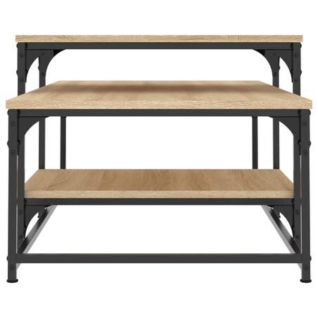 vidaXL Stolik kawowy, kolor dąb sonoma, 102x60x45 cm