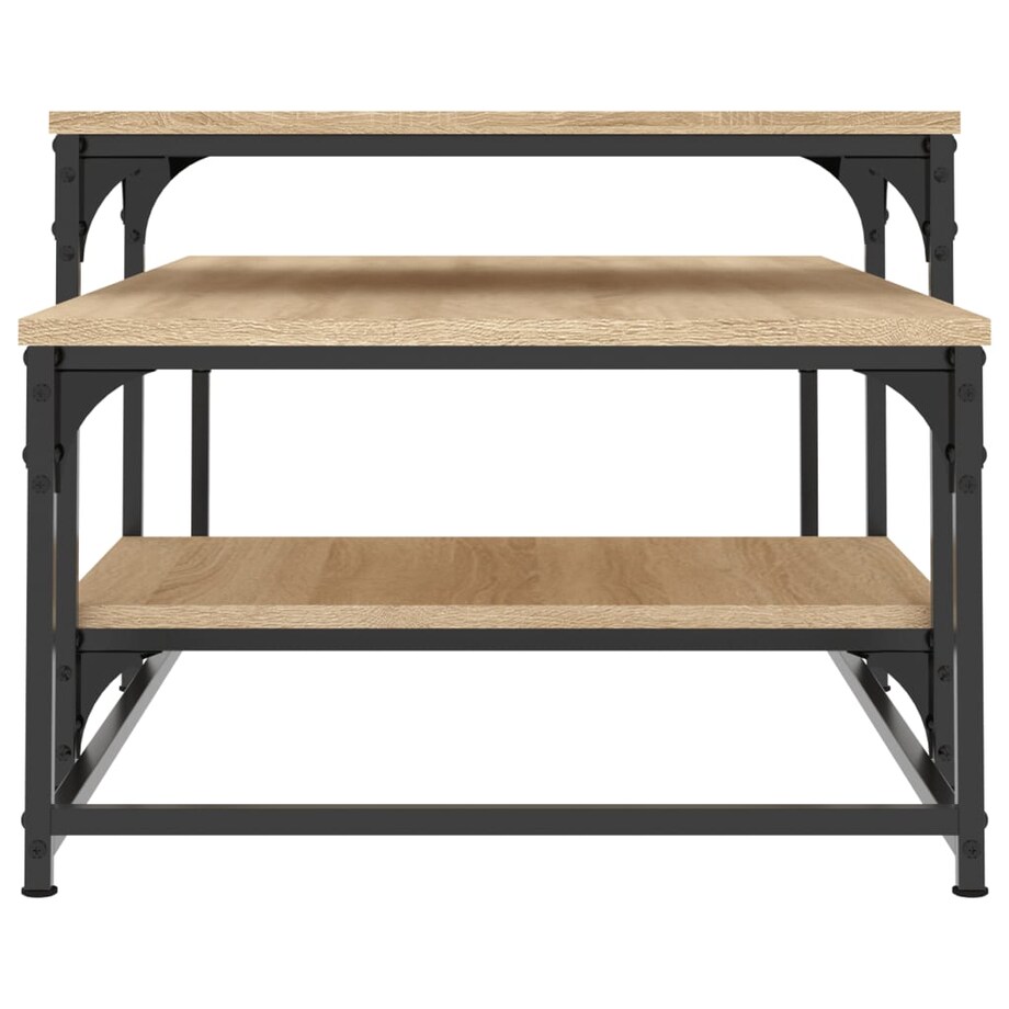 vidaXL Stolik kawowy, kolor dąb sonoma, 102x60x45 cm