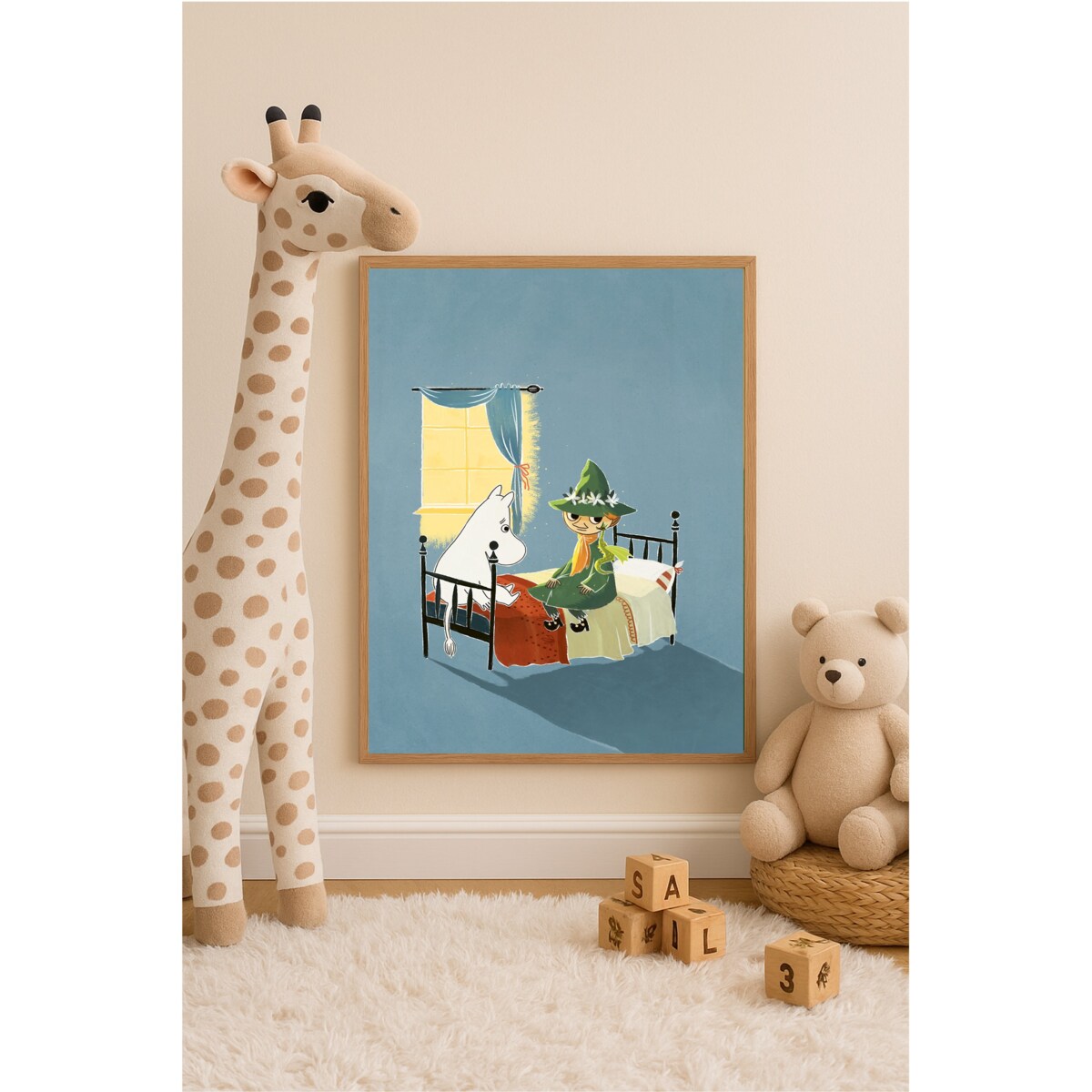 Poster Story, Plakat, Obraz - Muminki No3, wymiary 21 x 30 cm