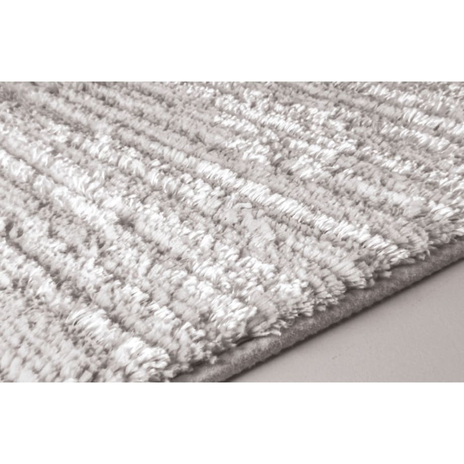 Kleine Wolke Glow Dywanik łazienkowy Szary 60x100 cm
