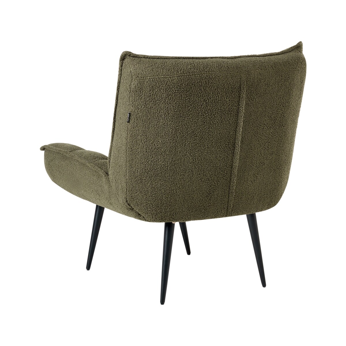 Fotel ALVESTA Boucle Ciemnozielony