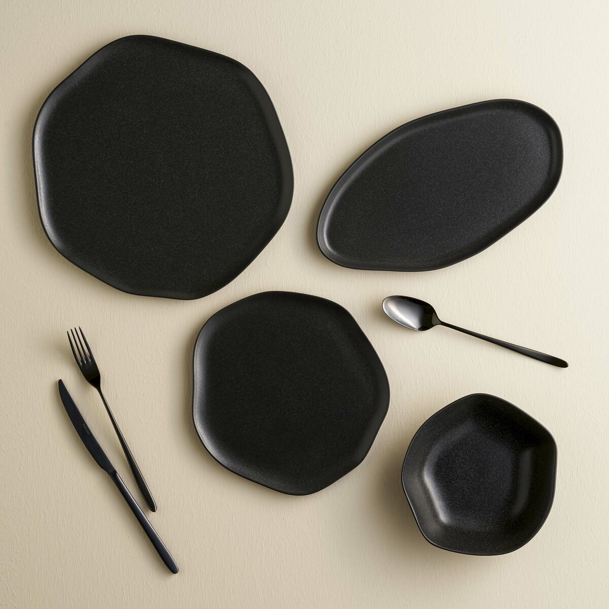 Miska trójkątna Coal, 140mm