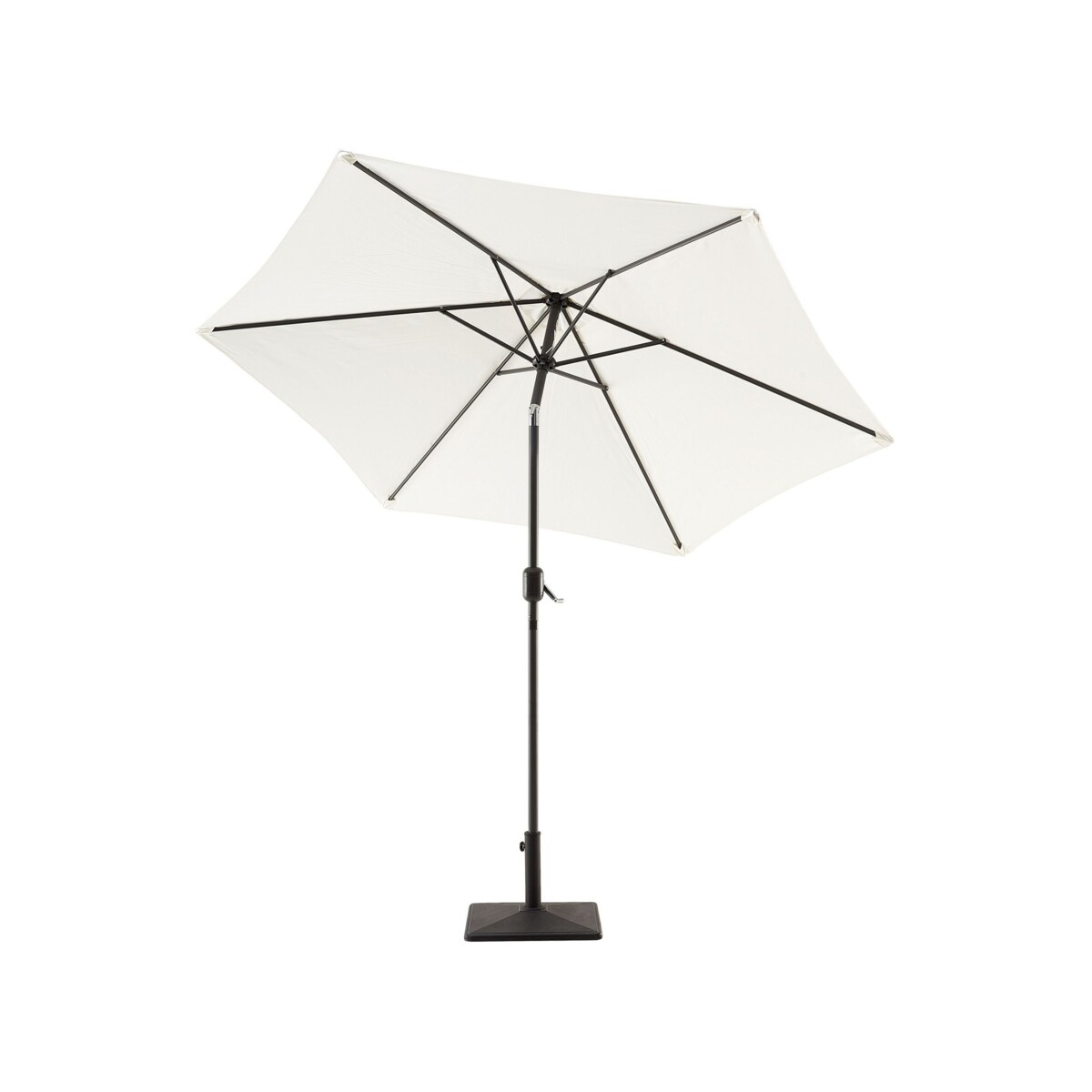 Parasol ogrodowy ⌀ 270 cm jasnobeżowy VARESE