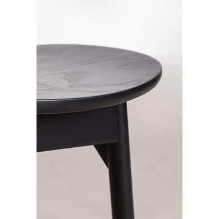 Krzesło drewniane z plecionką wiedeńską czarne Mulno