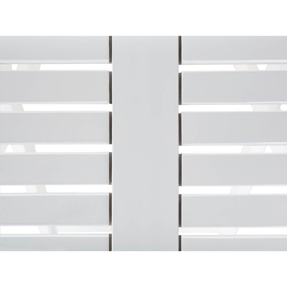 Zestaw mebli balkonowych drewniany biały FIJI