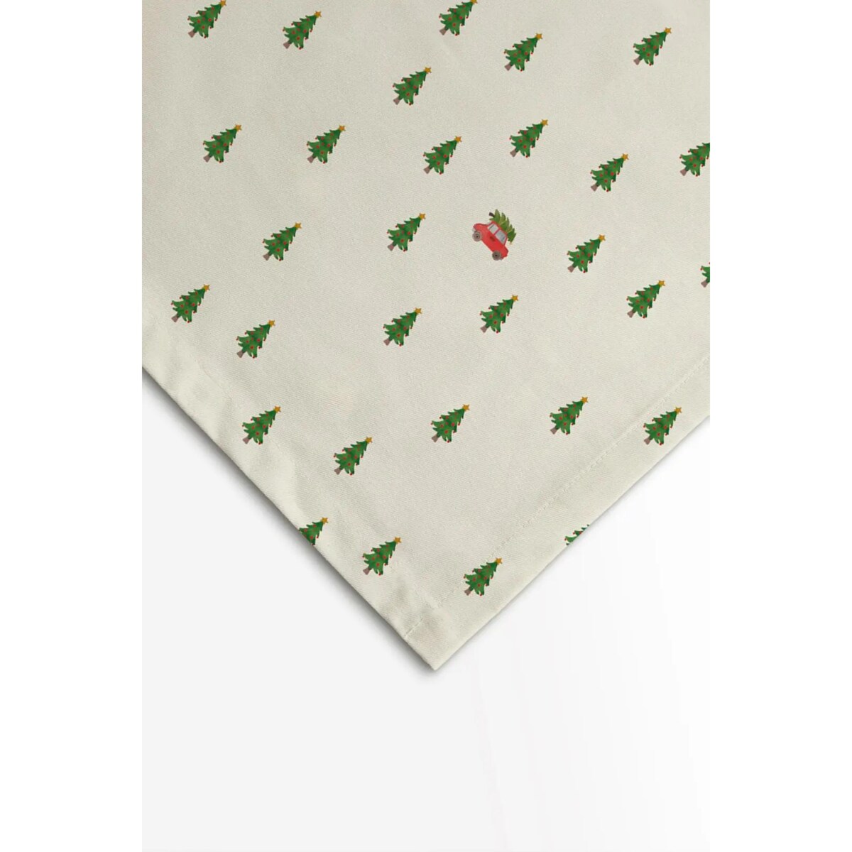 Obrus świąteczny - Minimalistyczny las 140x320 cm