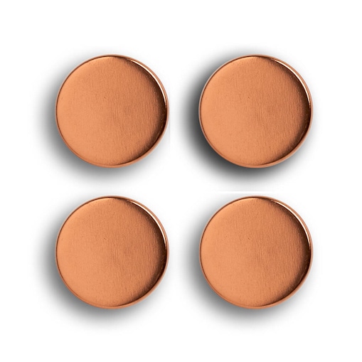 Komplet magnesów, 4 sztuki, Ø 2,3 cm