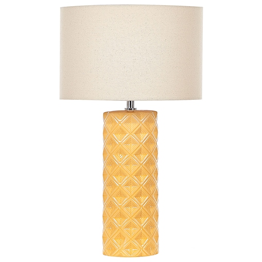 Lampa stołowa BALONNE Ceramika Żółty