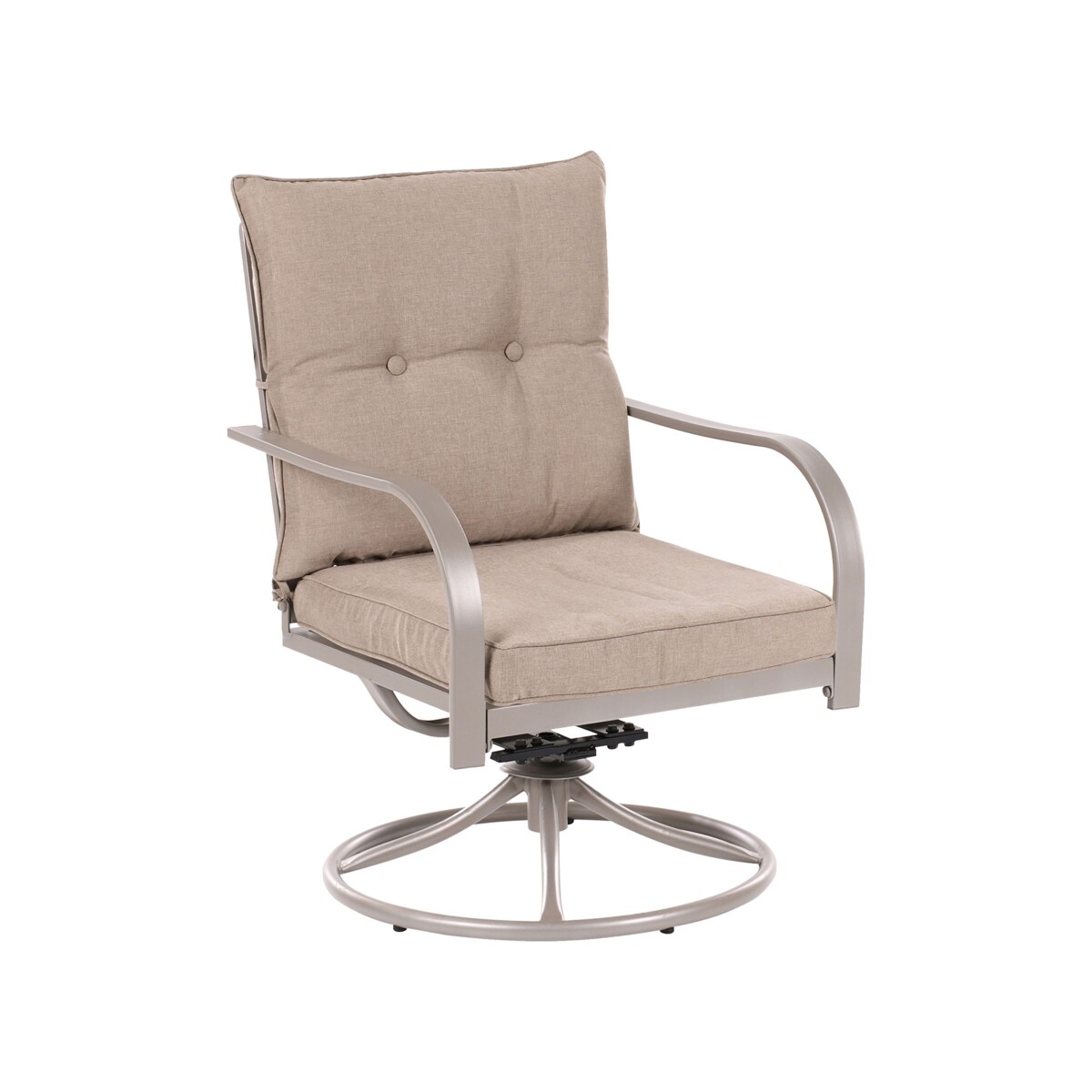 Zestaw ogrodowy dla 4 osób MESTRINO Metal Beżowy