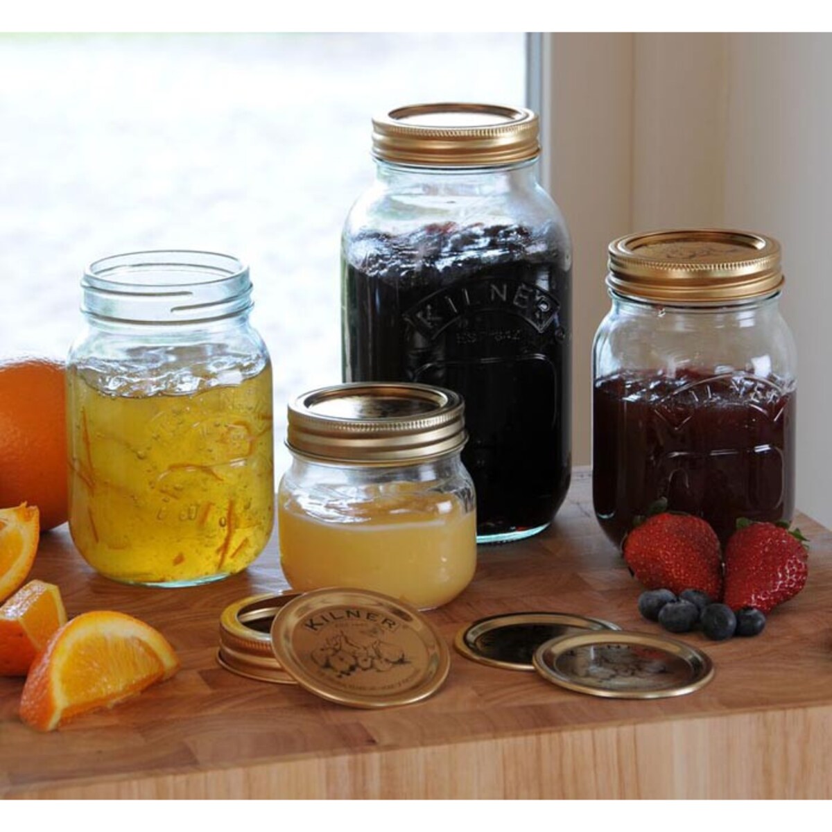 Słoik + dwuczęściowa pokrywka, 250 ml,Kilner