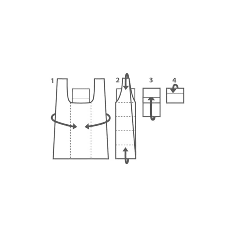 Ekologiczna Torba na Zakupy Fancy Home Antracytowa Składana do 20 kg