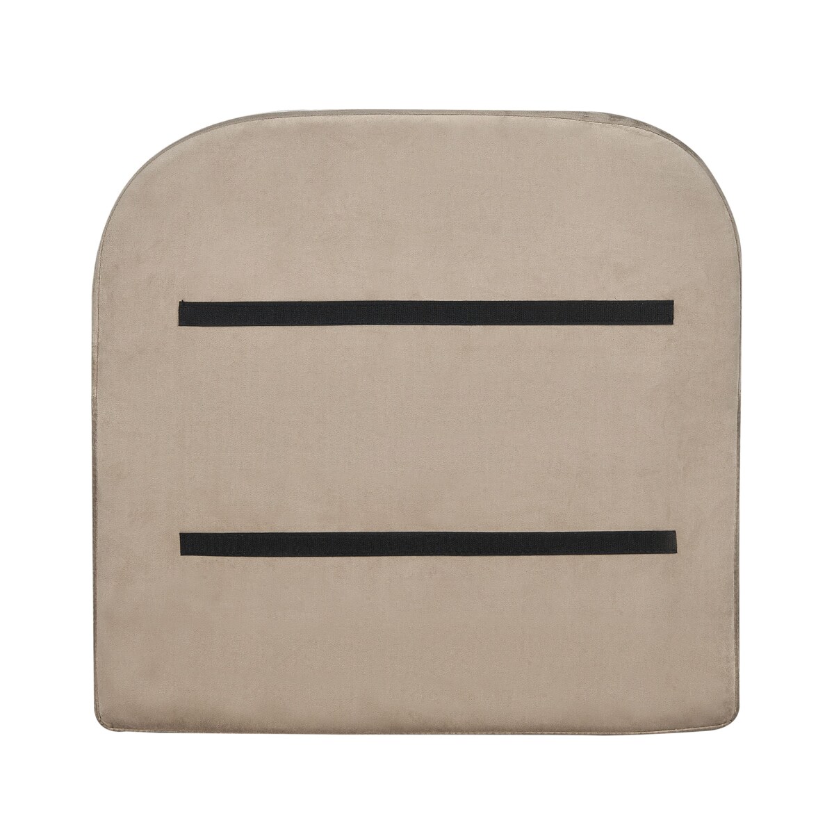 Fotel welurowy beżowoszary SIRKKA