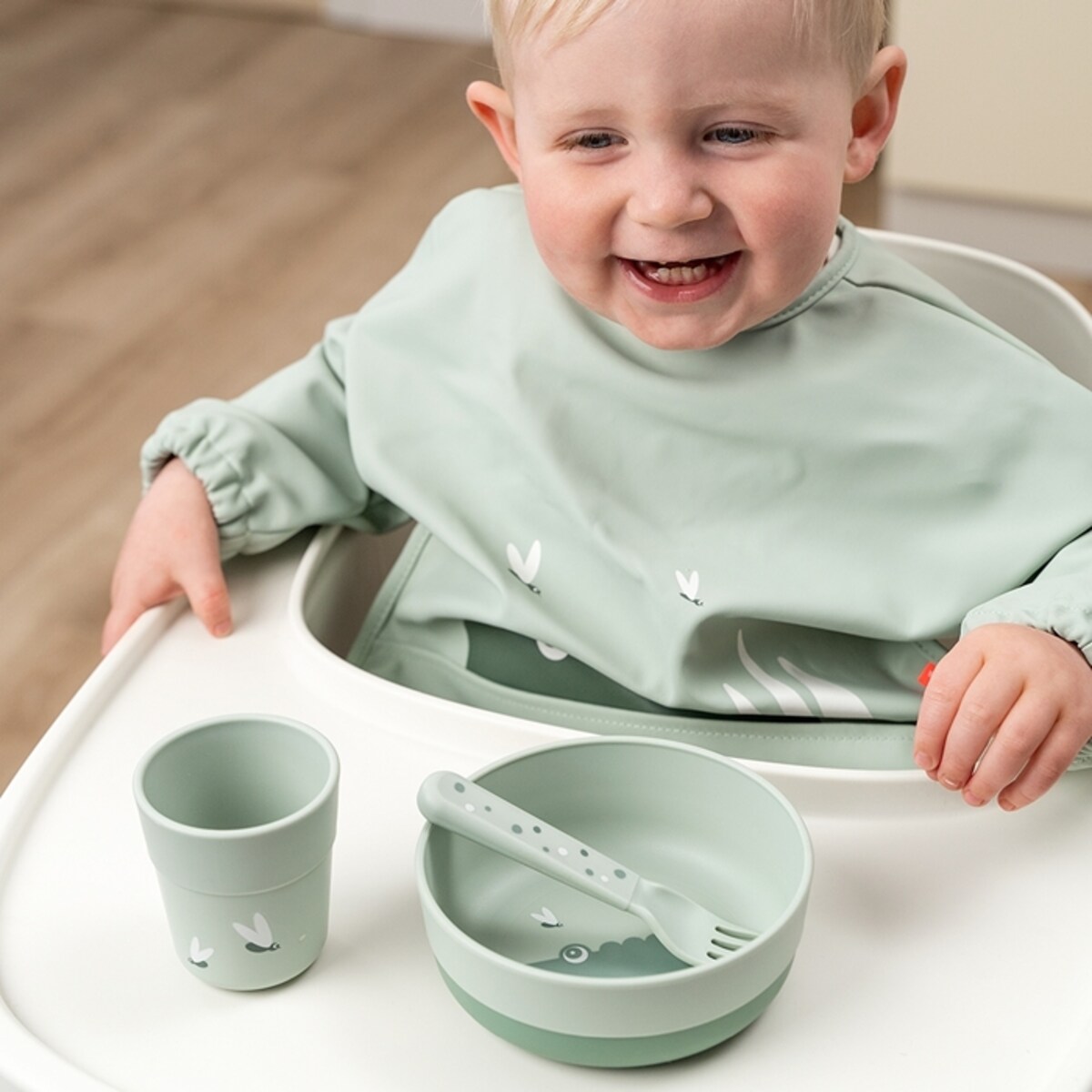 Done by Deer Miska dla Dziecka Foodie Croco Green