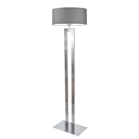 Lampa stojąca podłogowa z abażurem walec MONO
