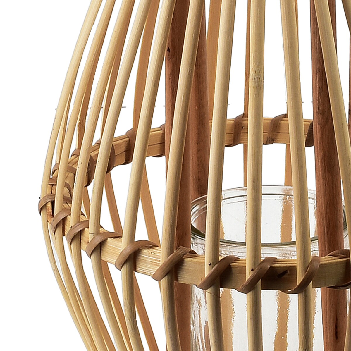 LUCIE NATURAL Lampion 19xh28cm