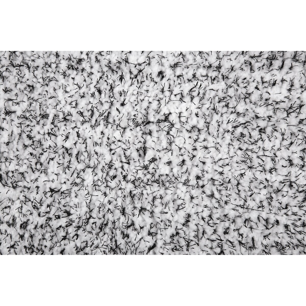 Dywan shaggy 160 x 230 cm szary melanż DEMRE