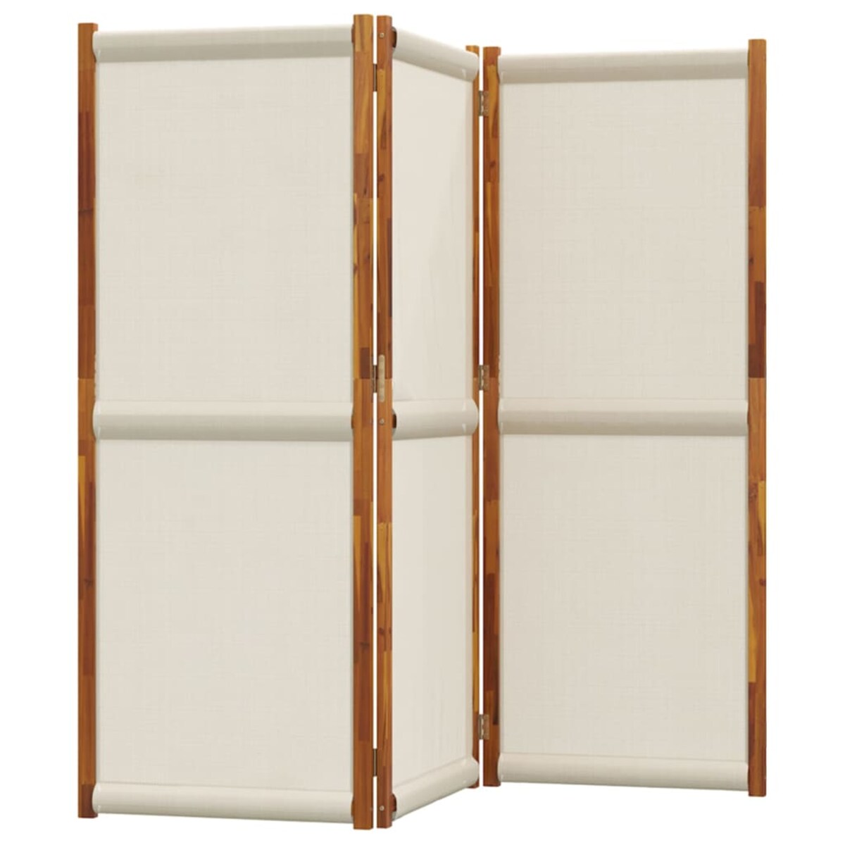 vidaXL Parawan 3-panelowy, jasnoszary, 210x180 cm