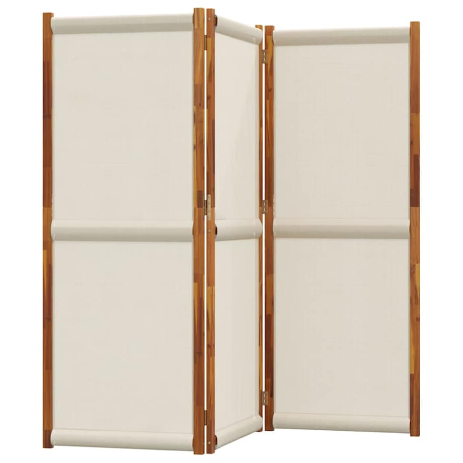 vidaXL Parawan 3-panelowy, jasnoszary, 210x180 cm