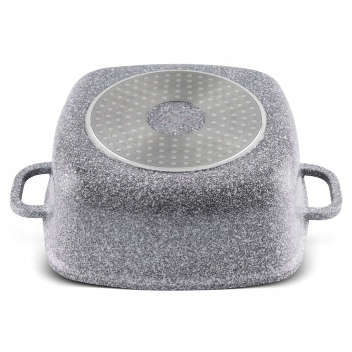 Zestaw Garnków Granitowych 6 El. Kwadratowych 20/24/28 Cm Aroma