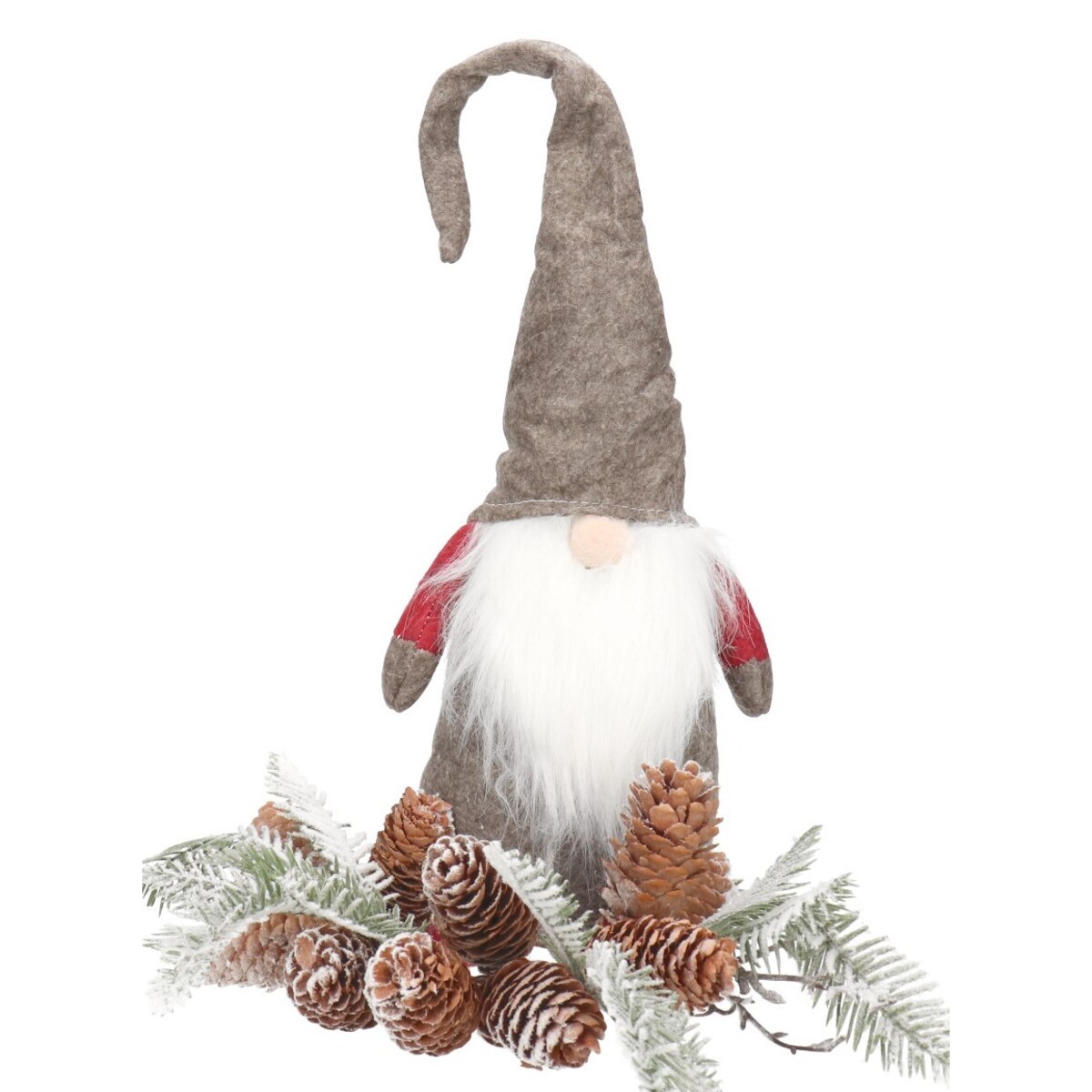 Skrzat Krasnal Mikołaj Gnom Świąteczny Duży 45Cm