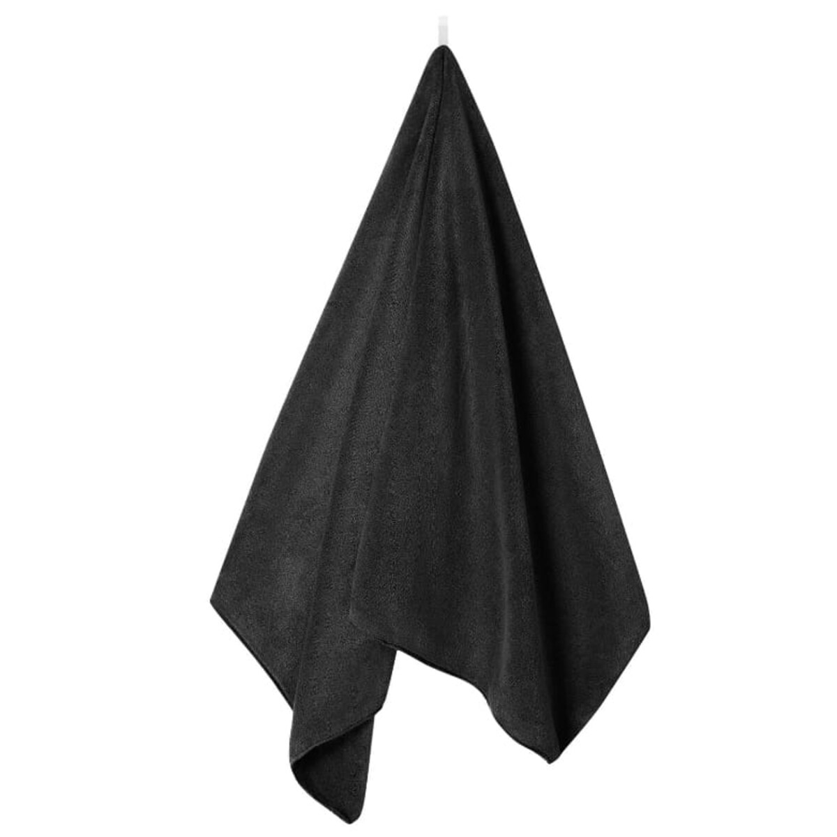 Szybkoschnący Ręcznik z mikrofibry 30 x 30 Czarny mini do Łazienki do Rąk