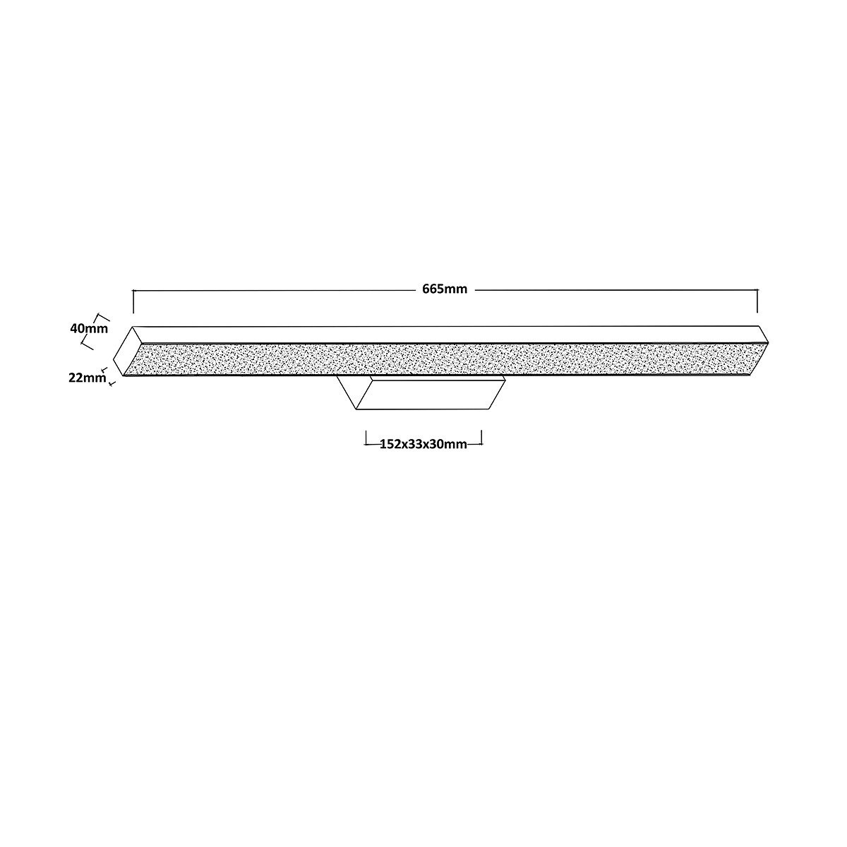 Kinkiet Light Prestige Aqua biały LED CCT 3000K/4000K/6000K (regulowana) 1 szt.