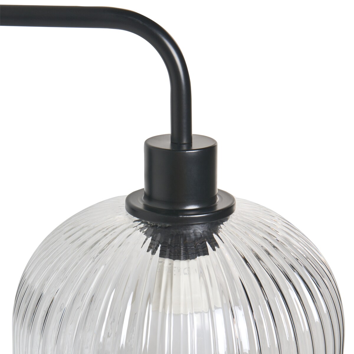 Zestaw 2 lamp ściennych COMAPALA Czarny Metal