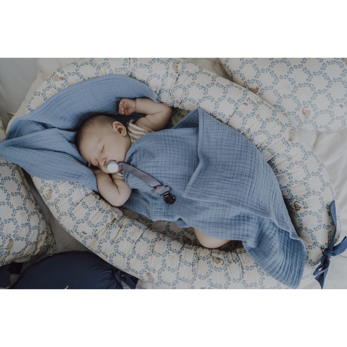 Kokon niemowlęcy Blue Cottage