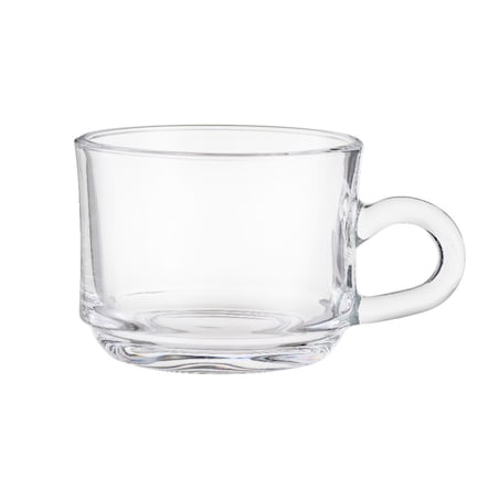 VILLA ITALIA Komplet filiżanek szklanych 2 sztuki Zestaw prezentowy TALITA