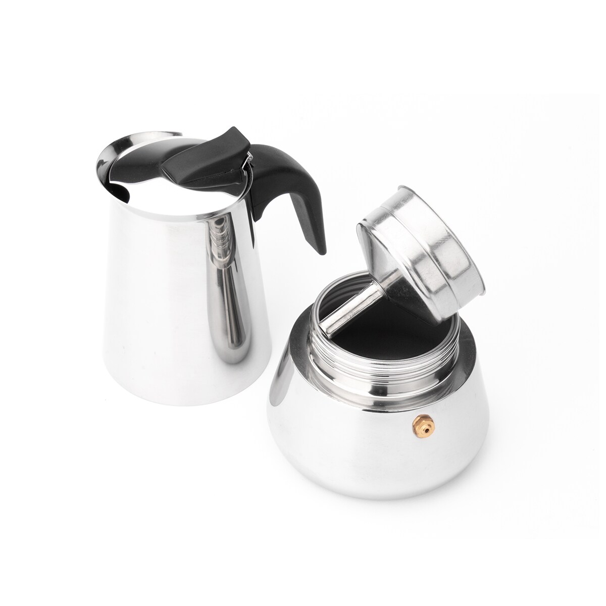 Kawiarka włoska Trevi 6 cups - stal poler. / Leopold Vienna