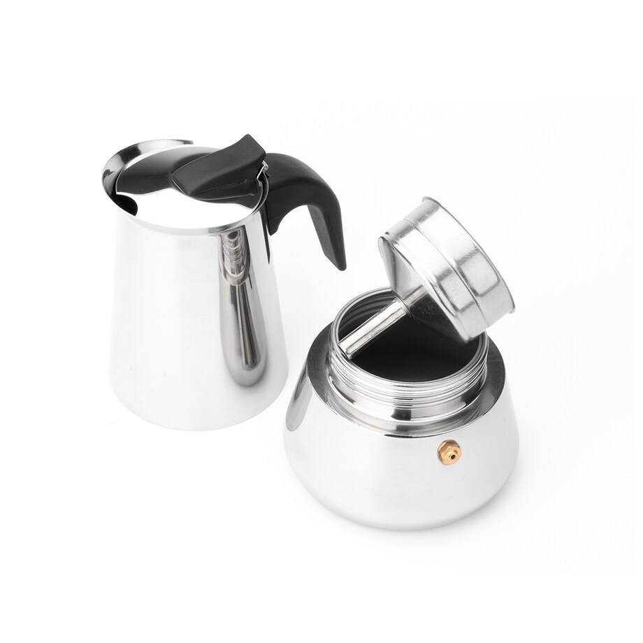 Kawiarka włoska Trevi 6 cups - stal poler. / Leopold Vienna