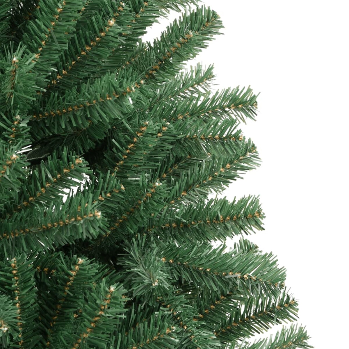 vidaXL Sztuczna choinka zawiasowa ze stojakiem, zielona, 150 cm