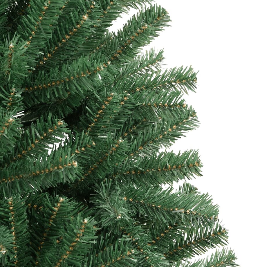 vidaXL Sztuczna choinka zawiasowa ze stojakiem, zielona, 150 cm