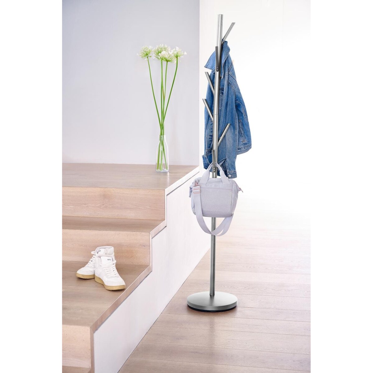 Stojak na ubrania WARDROBE PURE, metal chrome