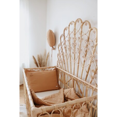 KOŁDERKA WASHED COTTON Z WYPEŁNIENIEM CAMEL - XL