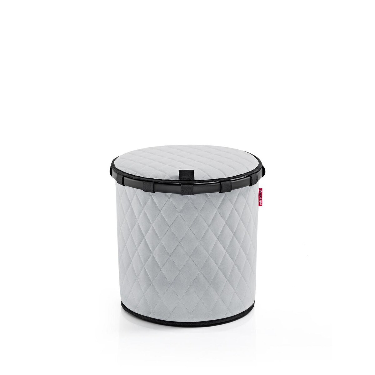 Przykrywka HOMEBASKET COVER, rhombus light grey
